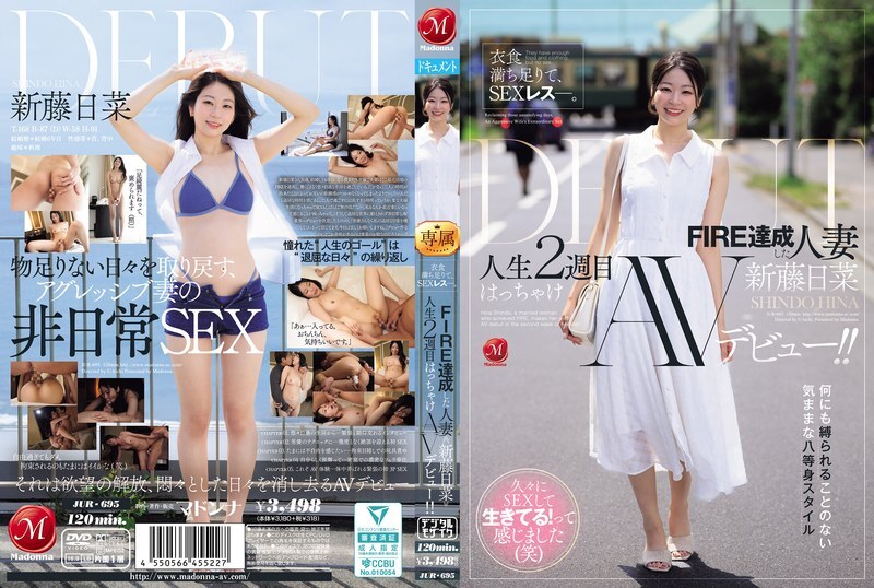 JUR-695 衣食无忧，性生活却远远不够。已婚并达到“FIRE”（性欲高涨） - 新藤日菜-中文字幕